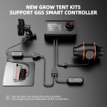 70x70cm complete grow tent kits SF1000 EVO light With Smart APP