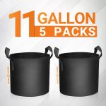 11 Gallon planting grow bags