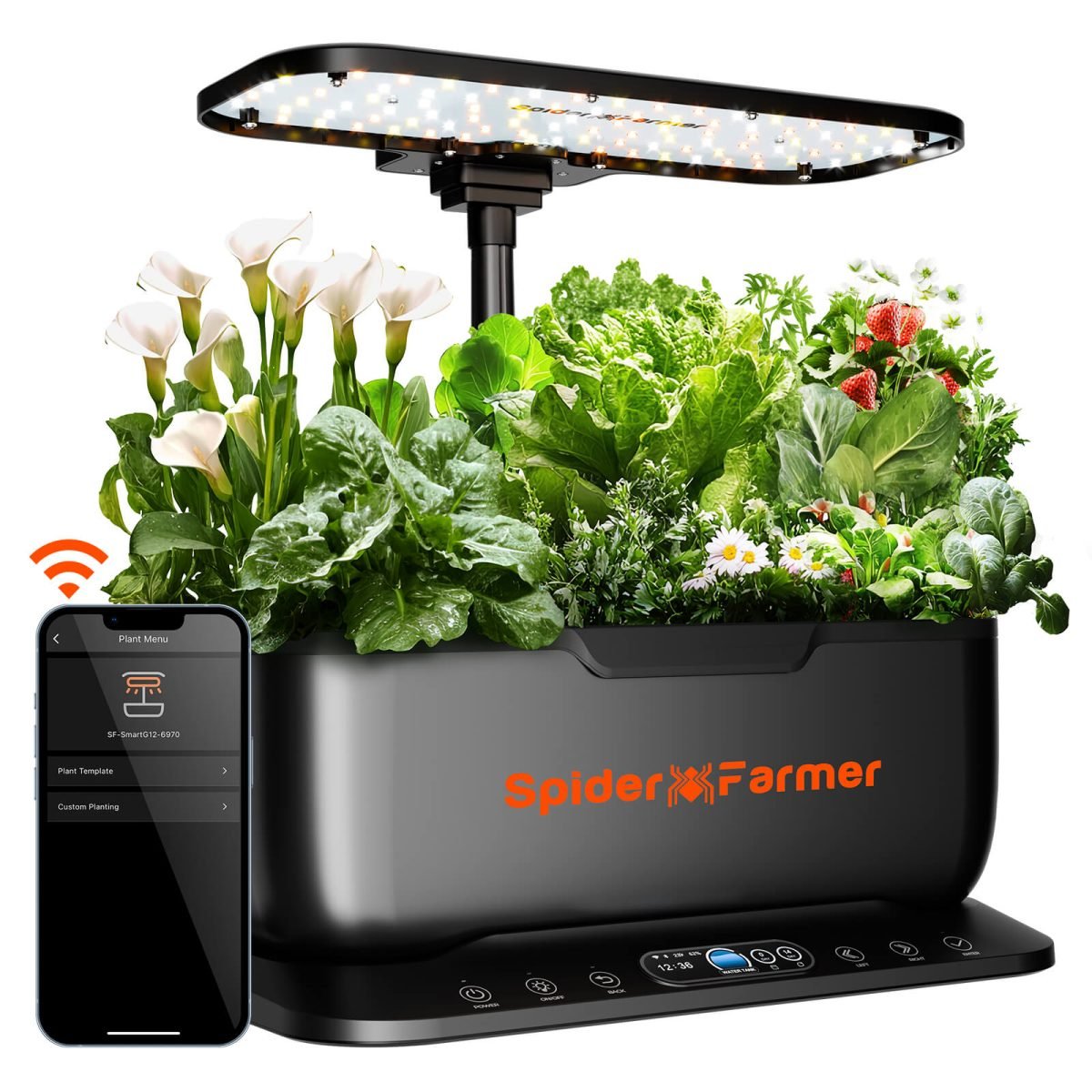 Spider farmer smart g12 Hydroponics Growing System indoor garden light