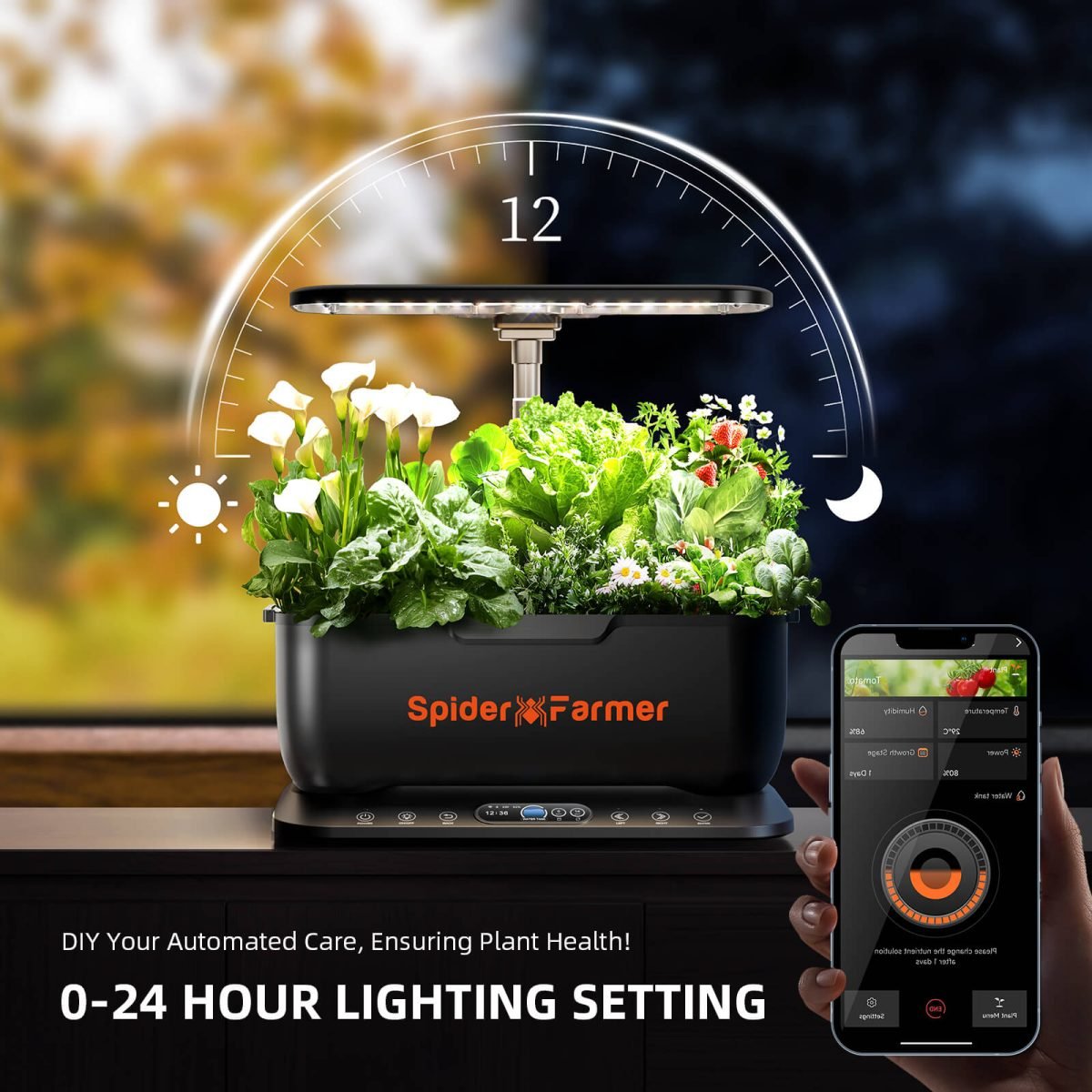 Spider farmer smart g12 Hydroponics Growing System indoor garden light 2