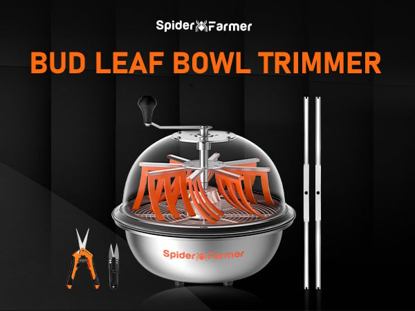 spider farmer 16 inch Bud Leaf Bowl Trimmer