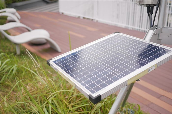 Solar Panel That Attached to Houses and Absorbs the Sunlight