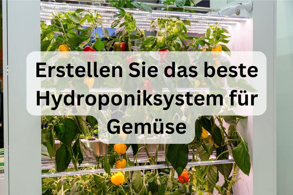 Erstellen Sie das beste Hydroponiksystem für Gemüse