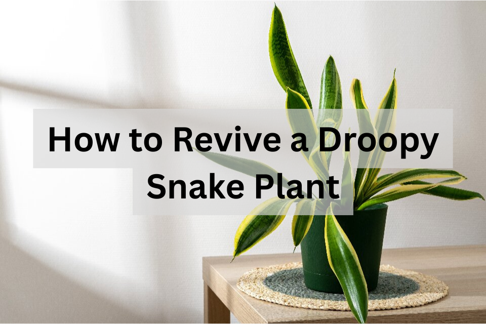 How to Revive a Droopy Snake Plant