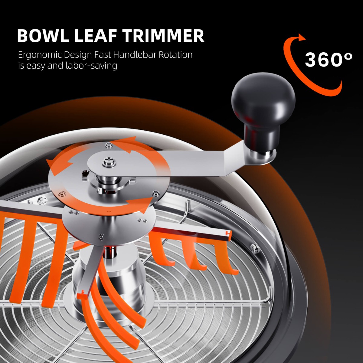 13'' Bowltrimmer -Ergonomic design