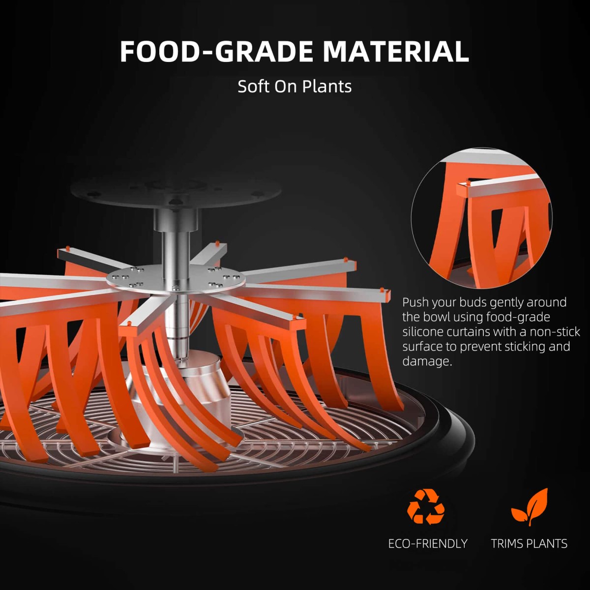 13'' Bowltrimmer Food Grade material